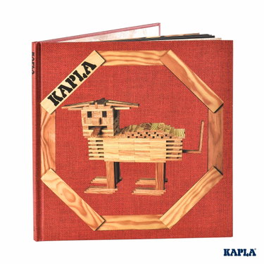 Couverture de KAPLA - Livres d'art - Bâtisseurs en Herbe – dès 6 Ans