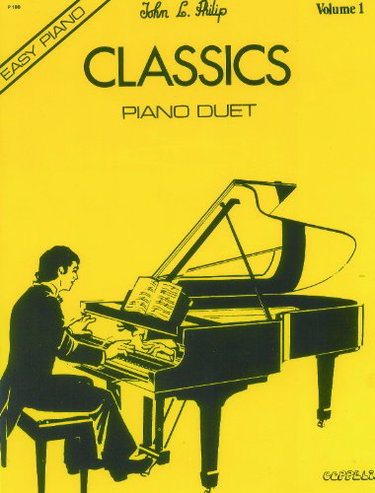 Couverture de Partition: Classics piano duet vol. 1