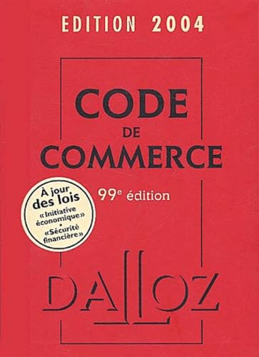 Code de commerce 2004