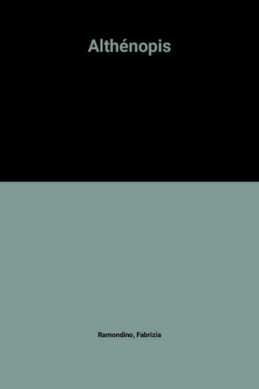 Couverture de Althénopis
