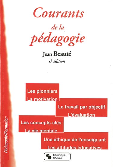 Courants de la pédagogie contemporaine