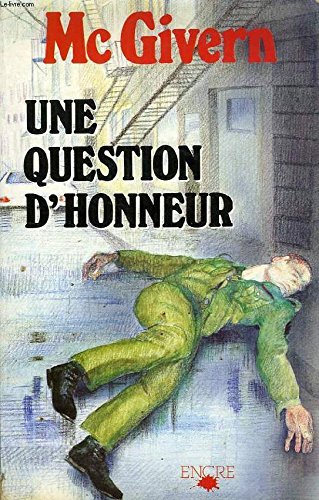 Couverture de Une Question d'honneur