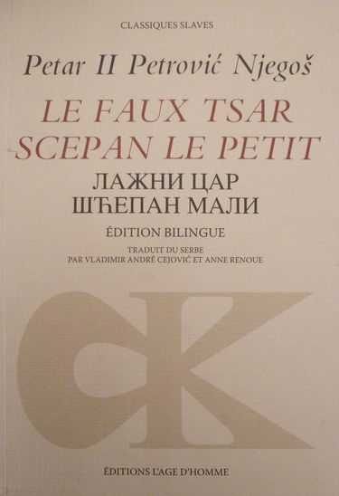 Le faux Tsar : Scepan le petit (édition bilingue)