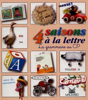 4 saisons à la lettre, grammaire CP