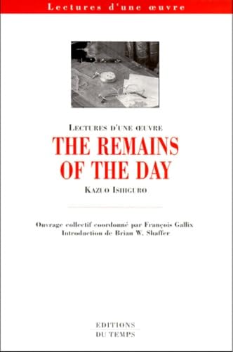 The remains of the day, Kazuo Ishiguro