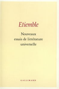 Nouveaux essais de littérature universelle