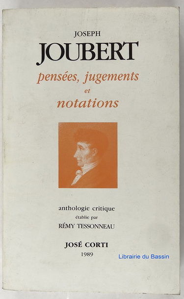 Pensées, jugements et notations : anthologie critique