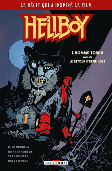 Couverture de Hellboy. L'homme tordu. Le retour d'Effie Kolb