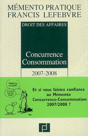 Concurrence consommation 2007-2008 : droit des affaires