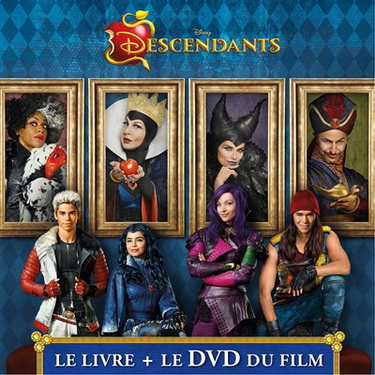 Couverture de Descendants : le livre + le DVD du film par Walt Disney company