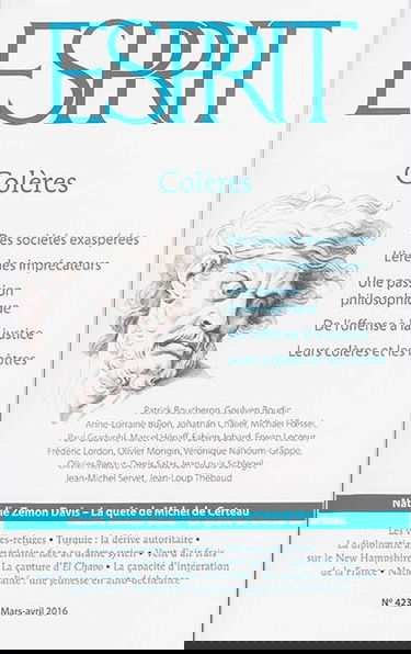 Esprit, n° 423. Colères