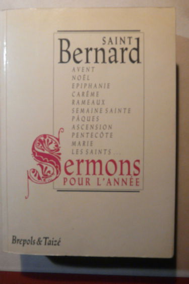 Sermons pour l'année