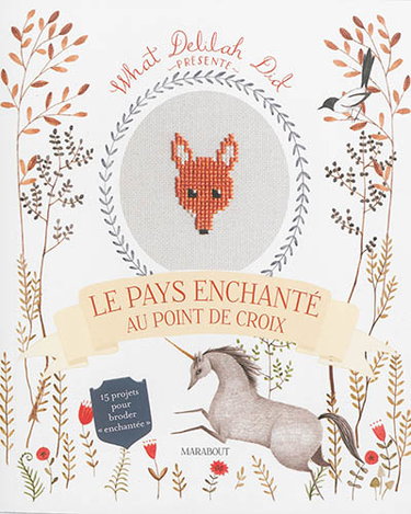 Couverture de Le pays enchanté au point de croix
