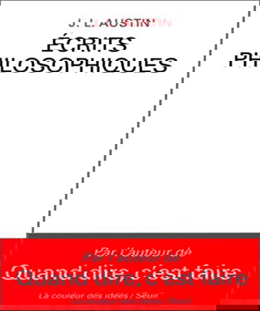 Ecrits philosophiques