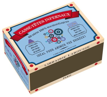 Couverture de Casse-têtes infernaux : 60 défis 100 % machiavéliques par Collectif