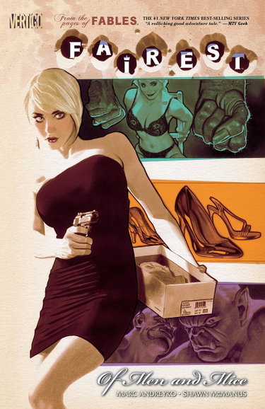 Couverture de Fairest 4: Of Men and Mice