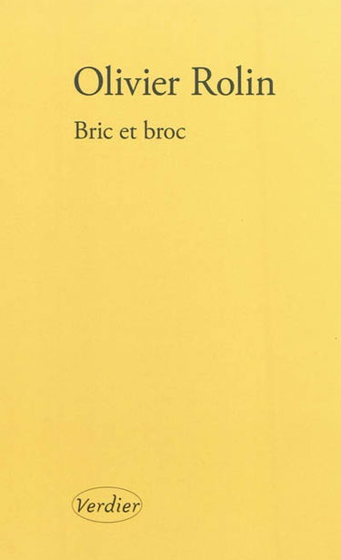 Bric et broc