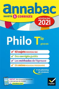 Philo terminale générale : nouveau bac 2021