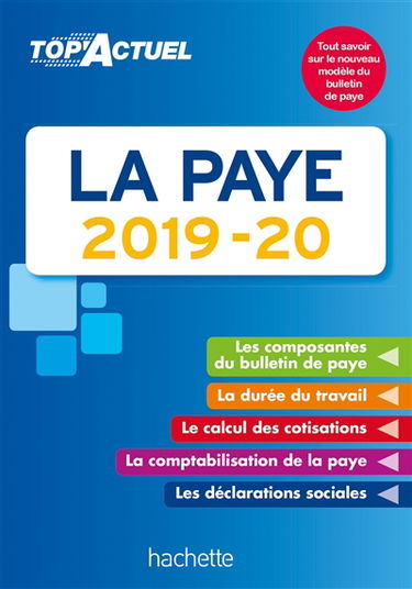 La paye : 2019-20