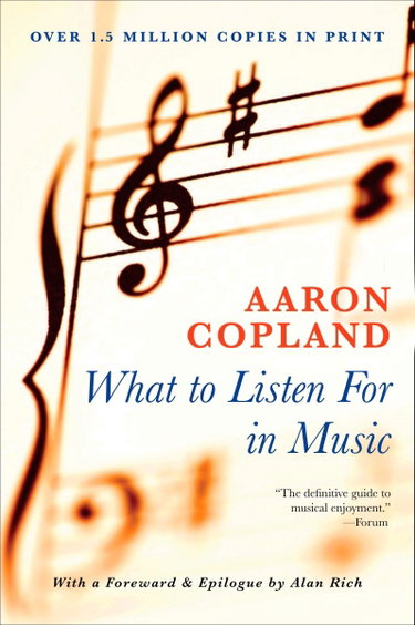 Couverture de What to Listen for in Music