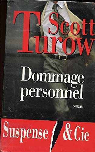 Couverture de Dommage personnel par Scott Turow