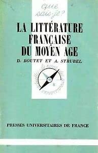 La Littérature française du Moyen âge
