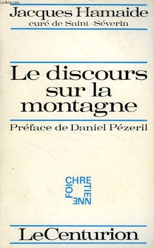 Couverture de Discours Sur La Montagn B