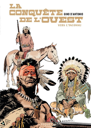 Couverture de La conquête de l'Ouest. Vol. 1 par Gino D'Antonio