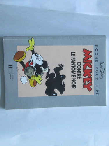 Couverture de Mickey contre le fantôme noir par Walt Disney company