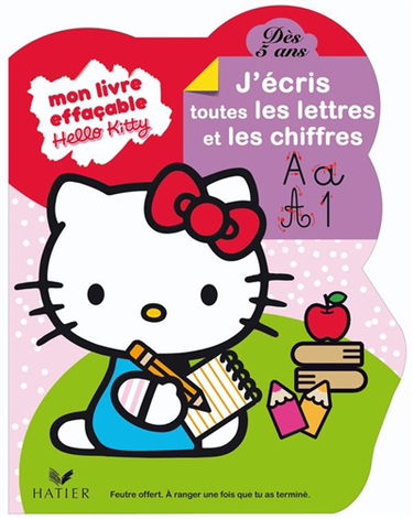 J'écris toutes les lettres et les chiffres : à partir de 5 ans