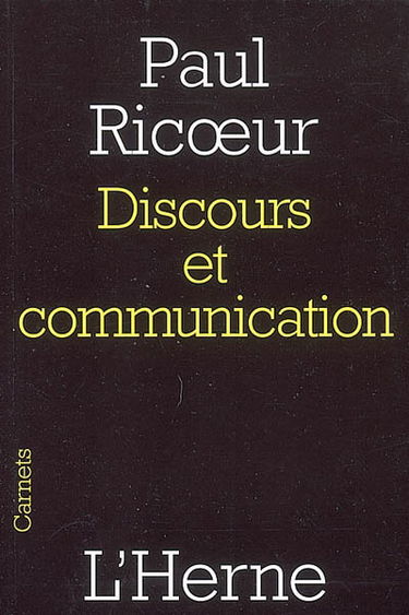 Discours et communication