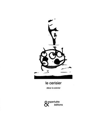 Le cerisier : décor à colorier