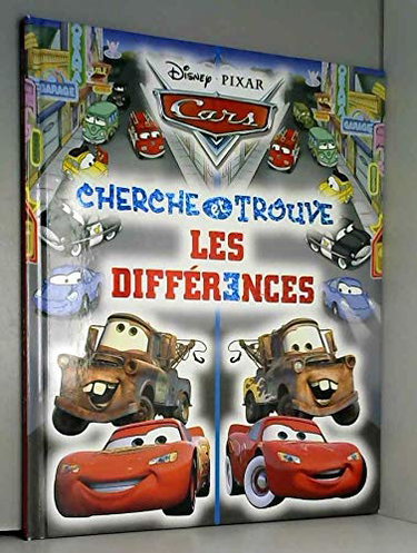 Couverture de cherche et trouve Disney Pixar Cars