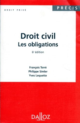 Droit civil : les obligations