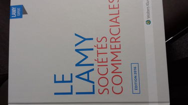 Le Lamy Sociétés commerciales édition 2016