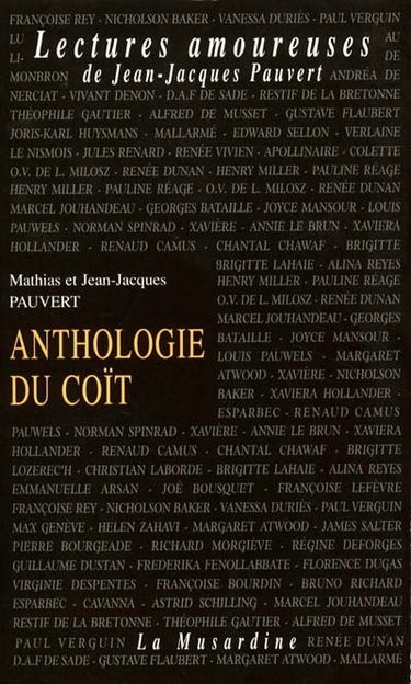 L'anthologie du coït