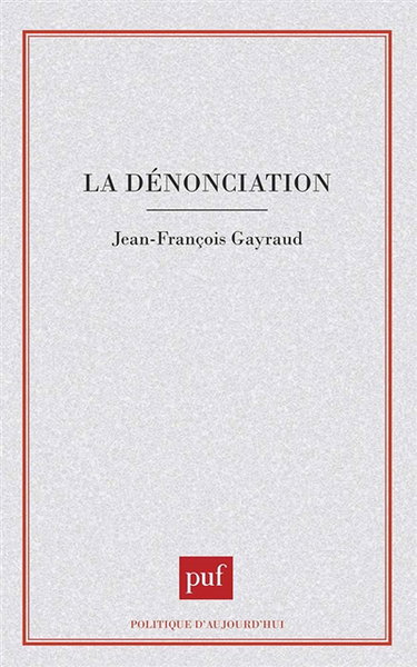 La dénonciation