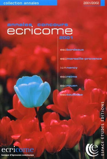 Annales Ecricome concours 2000