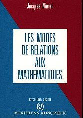Les Modes de relations aux mathématiques