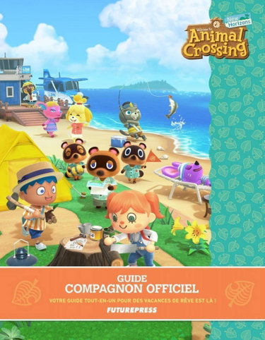 Couverture de Guide Jeux Vidéo - Guide Officiel Animal Crossing - Guide Collector Français - Guide Animal Crossing New Horizons - Guide Édition FuturePress