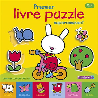 Couverture de Premier livre puzzle superamusant