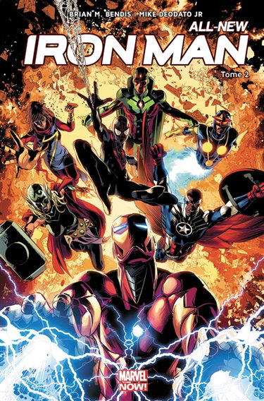 Couverture de All-New Iron Man. Vol. 2. War machines