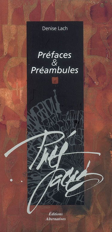 Préfaces & préambules