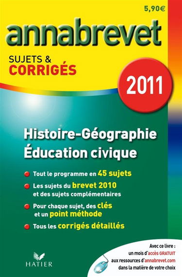 Histoire-géographie, éducation civique
