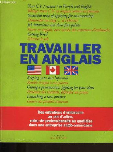 Travailler en anglais