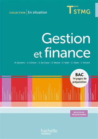 Gestion et finance, terminale STMG : nouveau programme