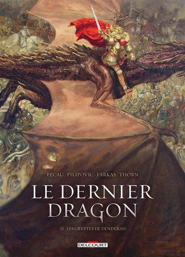 Couverture de Le dernier dragon. Vol. 2. Les cryptes de Dendérah
