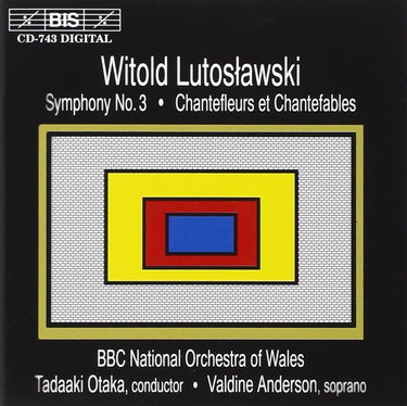Couverture de Lutoslawski Symph 3