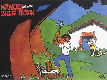Couverture de Manuel artzainaren zazpi ardiak