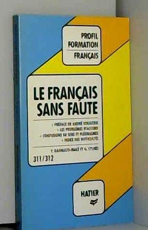 Le Francais Sans Faute